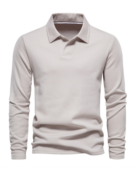 Langarm-Poloshirt