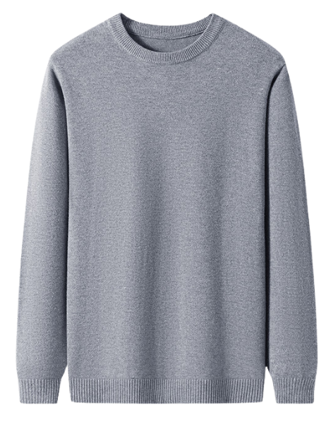 Rundhals-Pullover