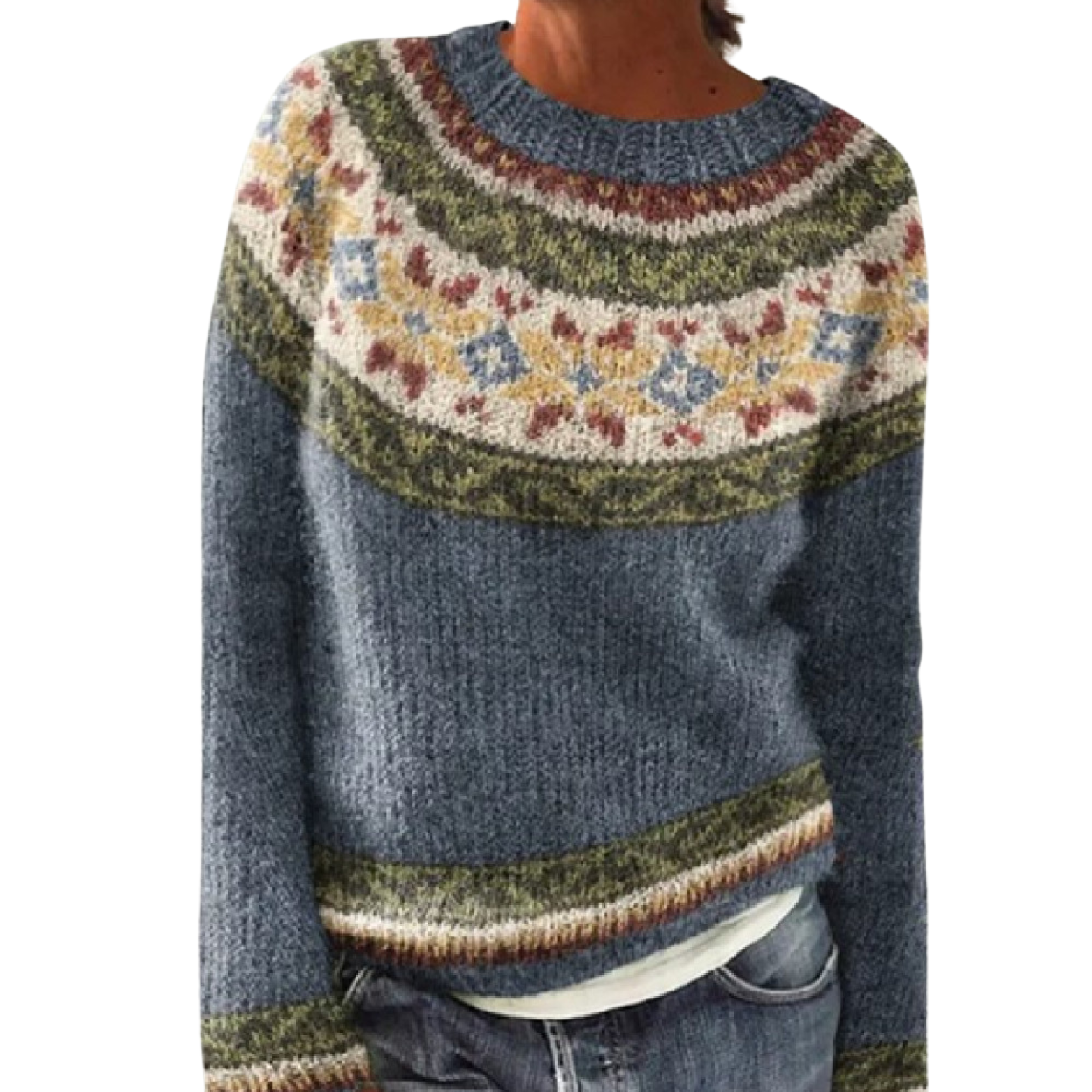 „Nora“ – Modischer Pullover