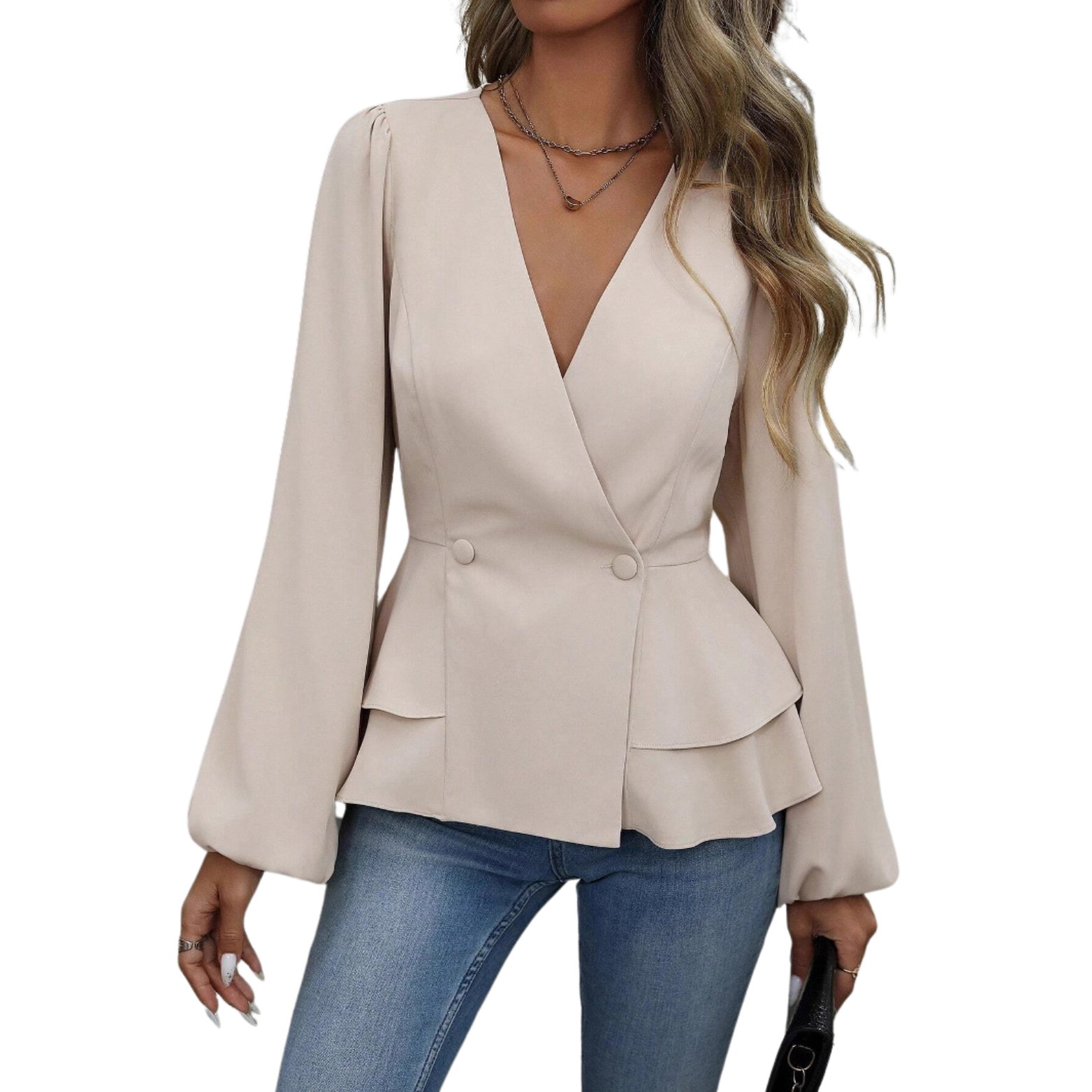 „Camille“ – Figurbetonte Bluse