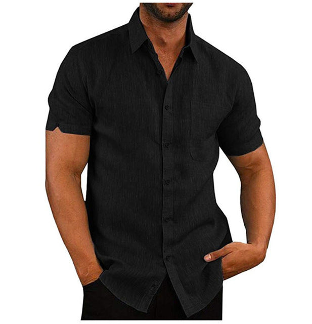 Herren Kurzarm-Sommer-Shirt