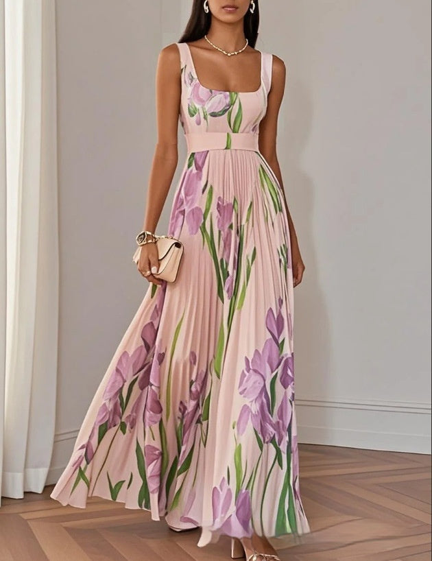 Isabella – Damen Faltenkleid