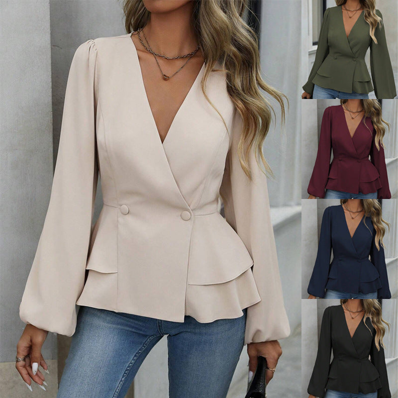 „Camille“ – Figurbetonte Bluse