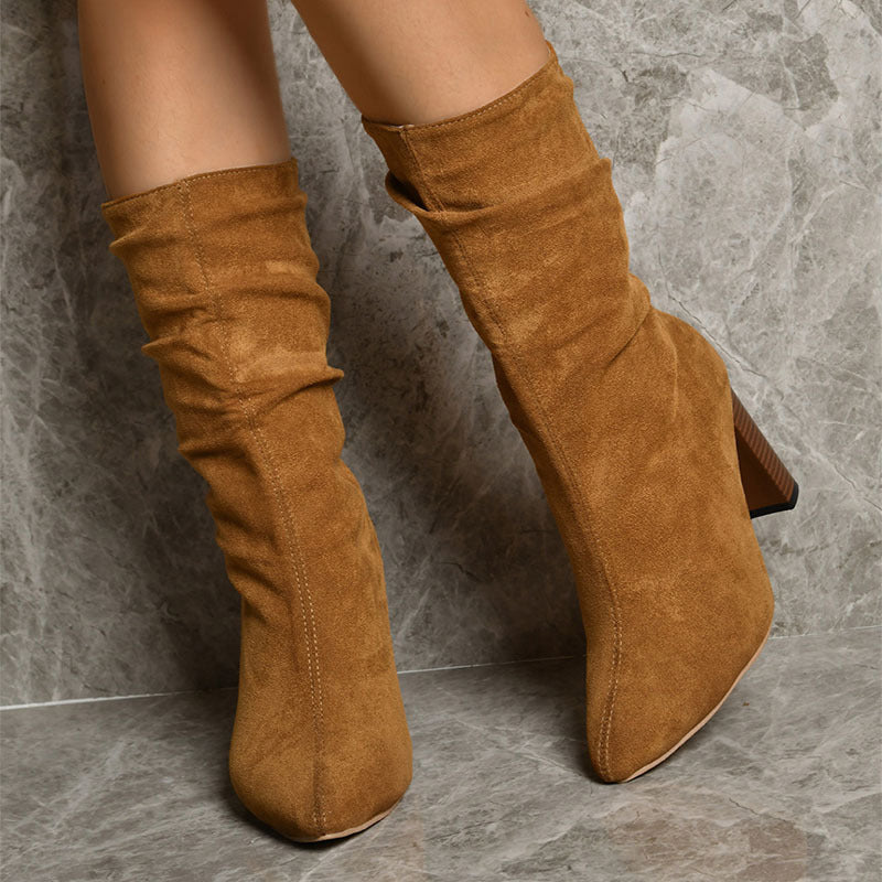„Valeria“ – Mid-Calf Stiefel