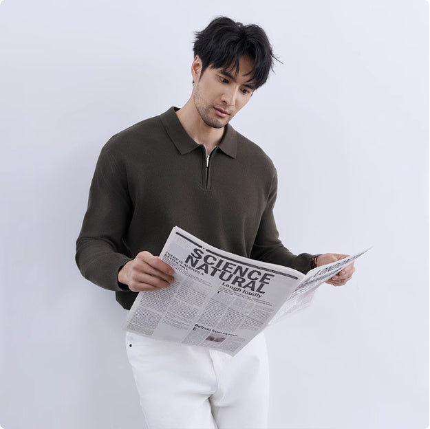 Slim-Fit Pullover