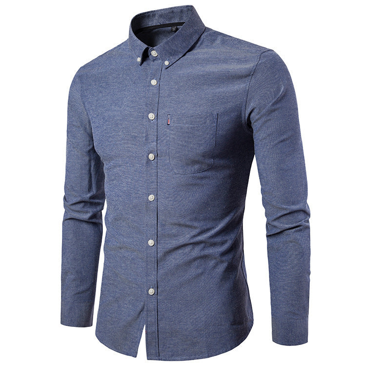 Herren Slim-Fit Businesshemd (Langarm)