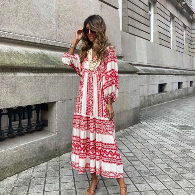 „Aurelia“ – Boho Maxikleid