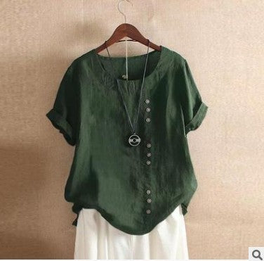„Mara“ – Linen Shirt