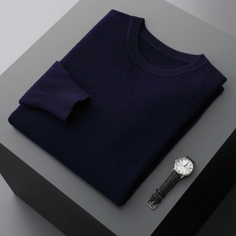 Rundhals-Pullover
