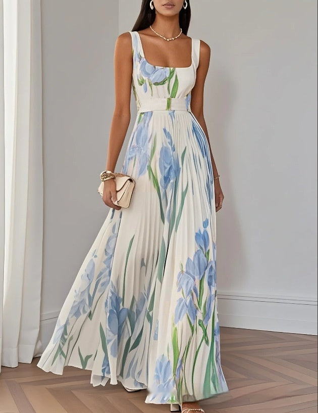 Isabella – Damen Faltenkleid