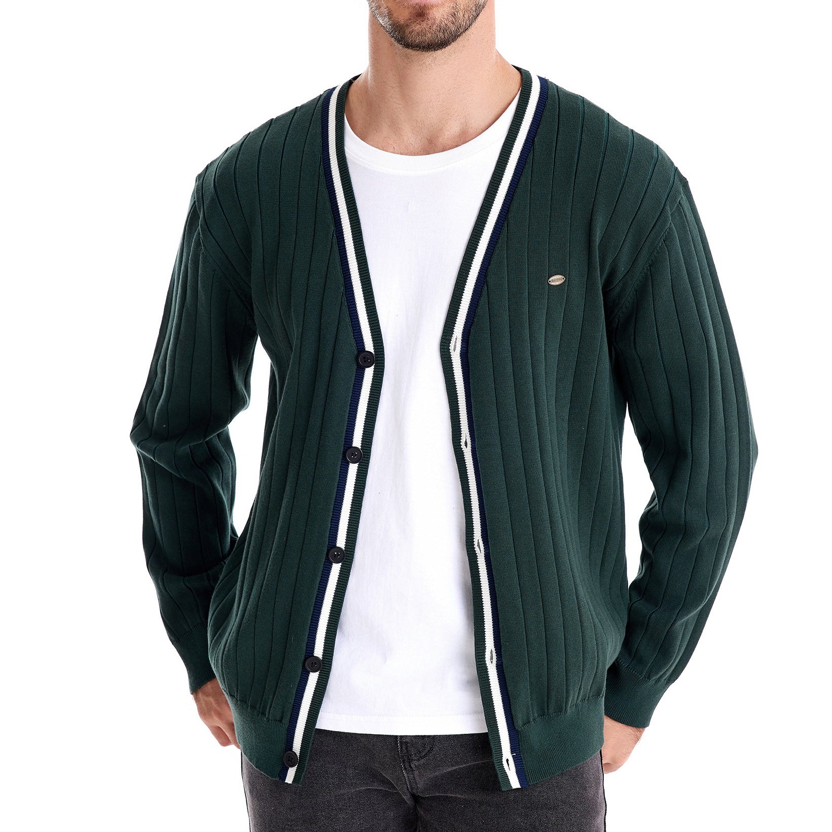 V-Neck Cardigan