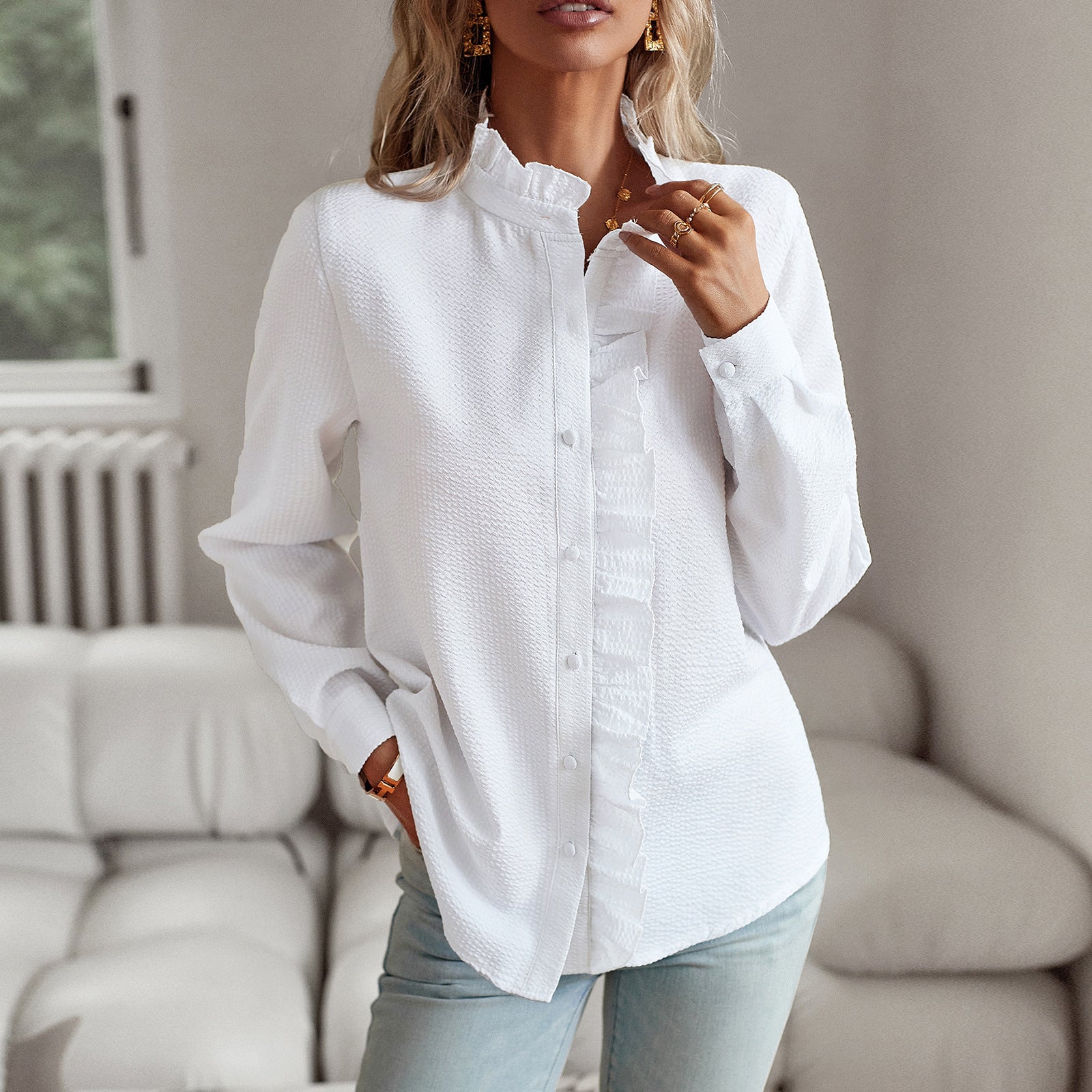 „Clair“ – Gestreifte Bluse