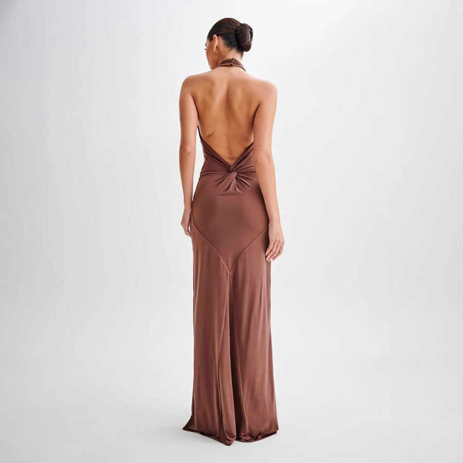Camila“ – Bodycon Neckholder Kleid