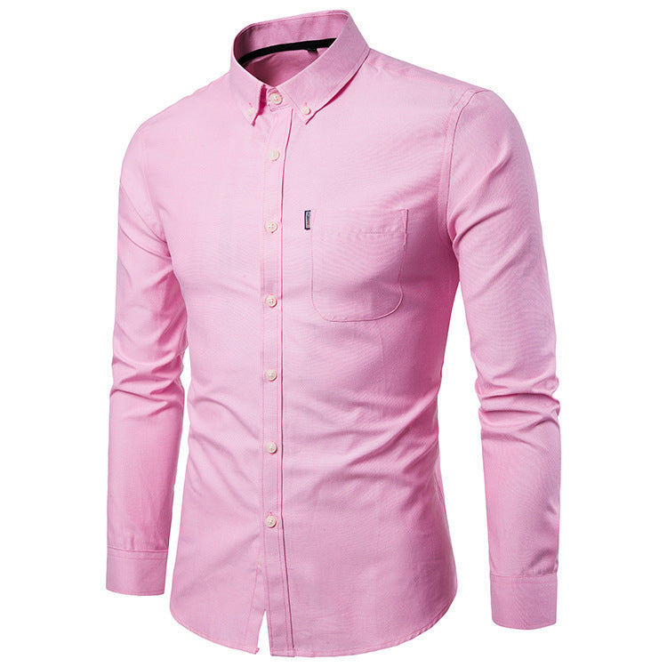 Herren Slim-Fit Businesshemd (Langarm)