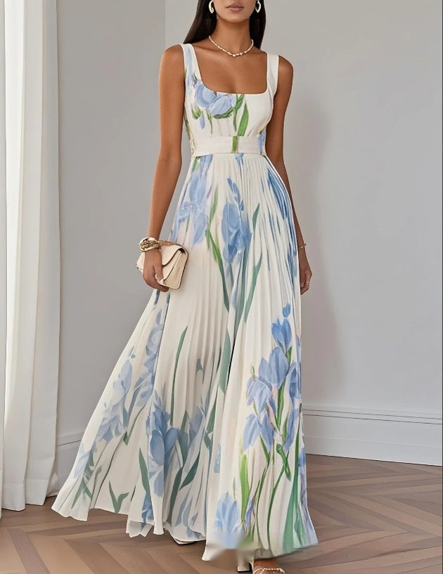 Isabella – Damen Faltenkleid